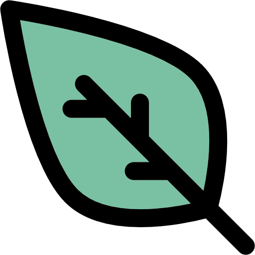 Leaf nature plant leaves icon