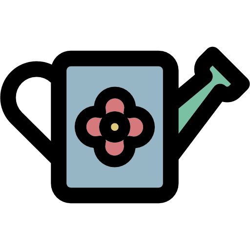 Sprinkler gardening watering sprinkler icon