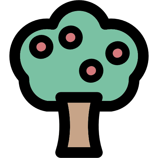 Tree tree nature pot icon
