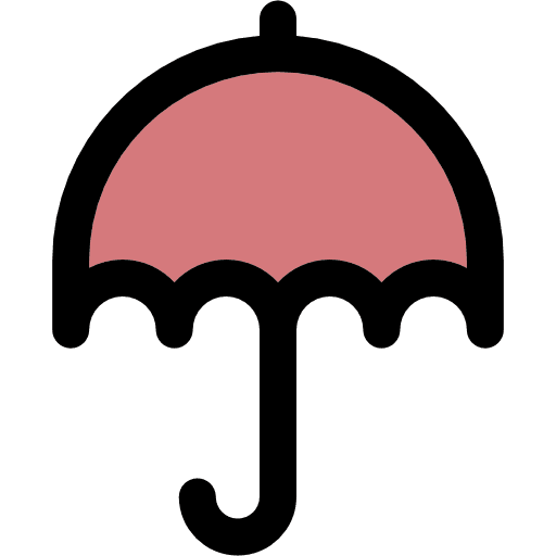 Umbrella umbrella tools and utensils weather icon