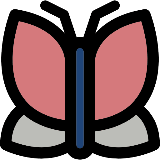 Butterfly butterfly insect moths icon