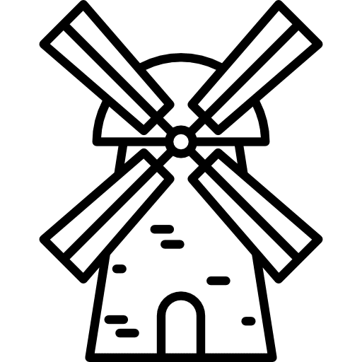 Mill mill windmill nature icon