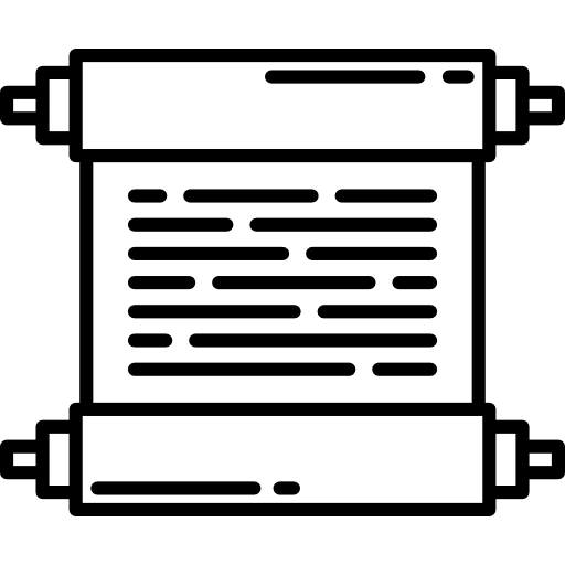 Scroll writing scroll interface icon