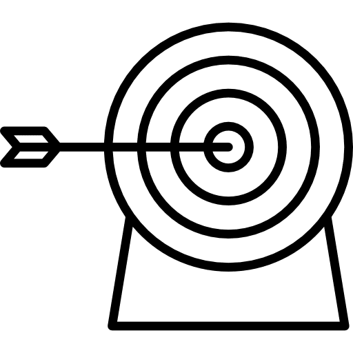 Archery objective weapons archery icon