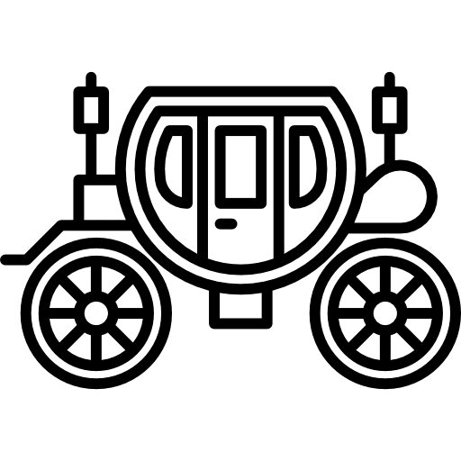 Coach chariot coach transportation icon