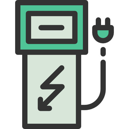 Electric ecology and environment stormy lightning icon
