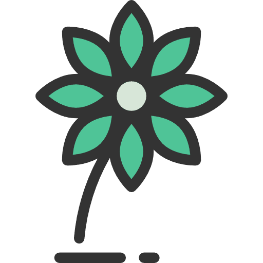 Flower blossom daisy ecology and environment icon