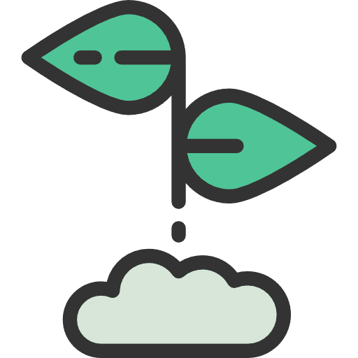 Plant garden botanical ecology and environment icon