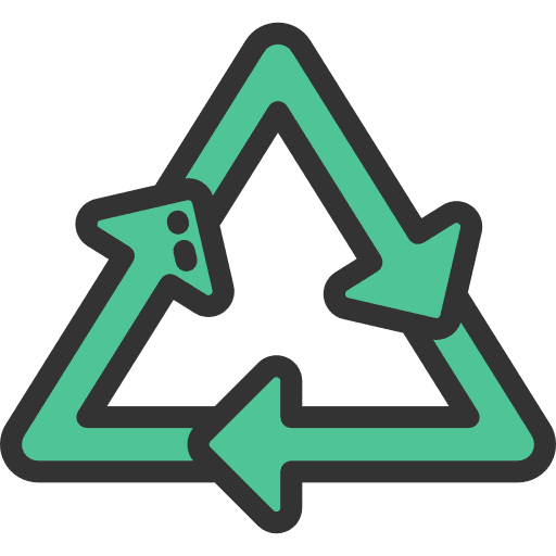 Recycle arrows arrow ecology and environment icon