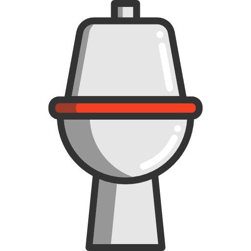 Toilet furniture and household bathroom restroom icon