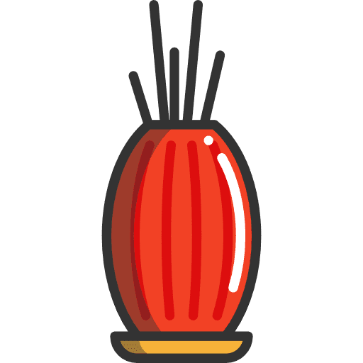 Vase adornment elegant decoration icon