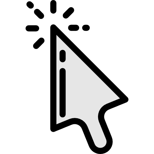 Cursor pointer arrows ui icon