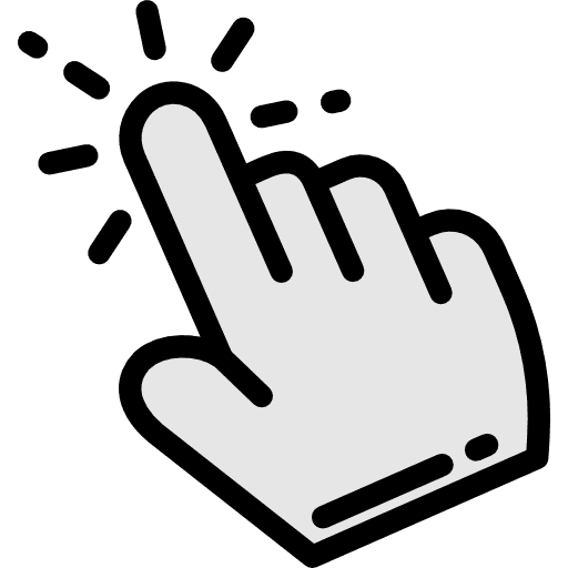 Pointer computer mouse hands and gestures interface icon
