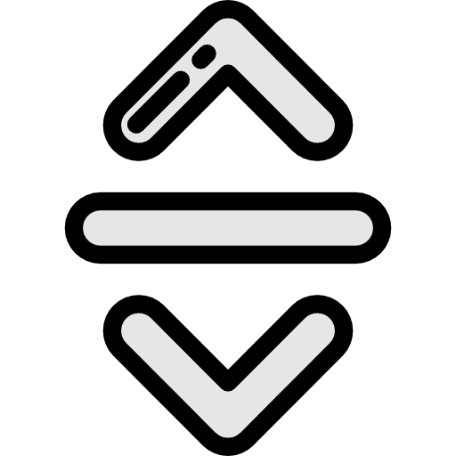 Scroll interface computer mouse arrows icon