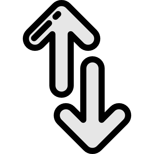 Sort ui vertical arrows icon