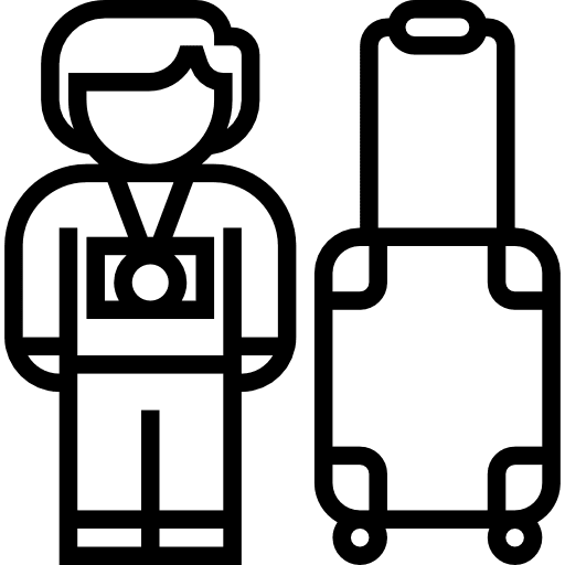 Tourist profession job professions and jobs icon