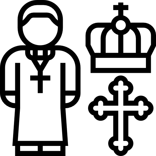 Priest religious religion occupation icon