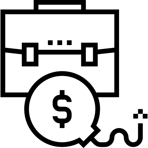 Debt bomb portfolio debt icon