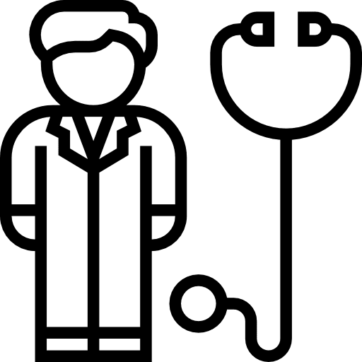 Doctor professions and jobs job profession icon