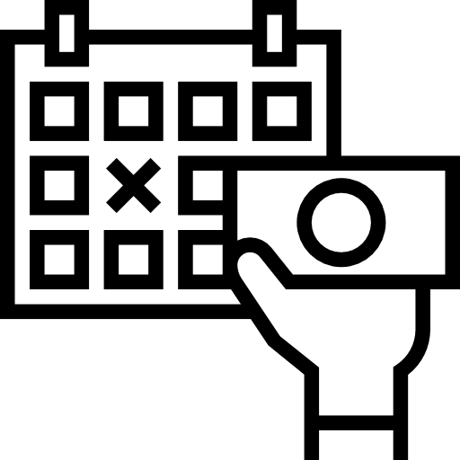Investment money calendar business and finance icon