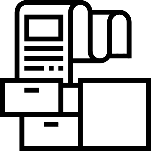 Management file business files and folders icon