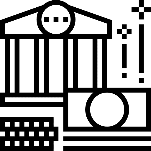 Mortgage house commerce business and finance icon