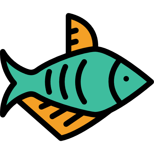 Fish animals fish supermarket icon