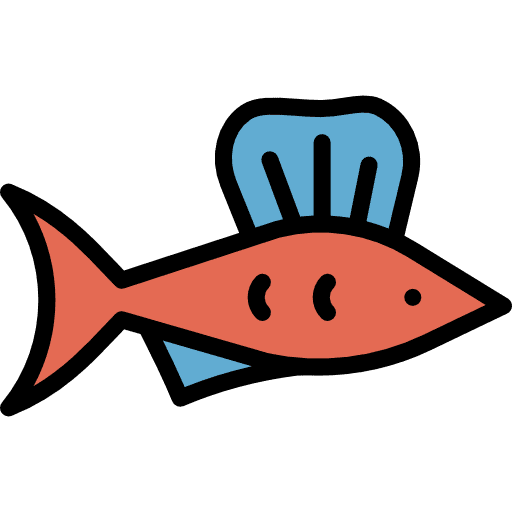 Fish food animals fishes icon