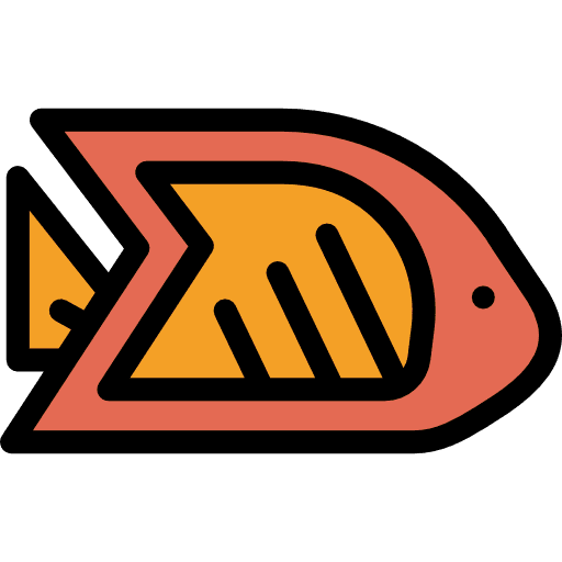 Fish foods food meats icon