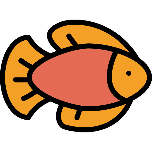 Fish fish animal supermarket icon