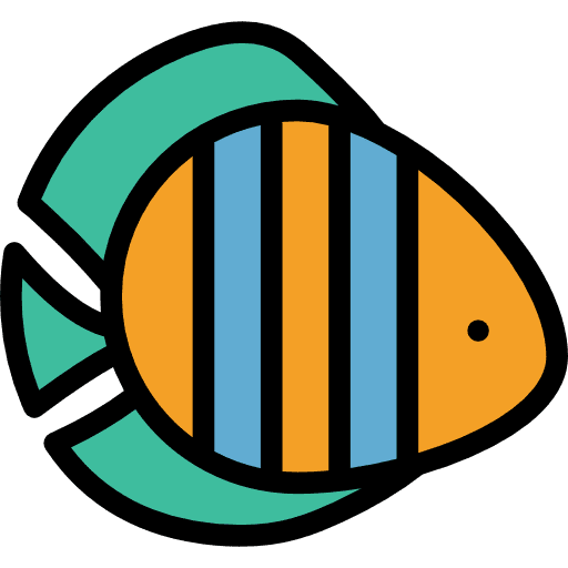 Fish fishes animal foods icon