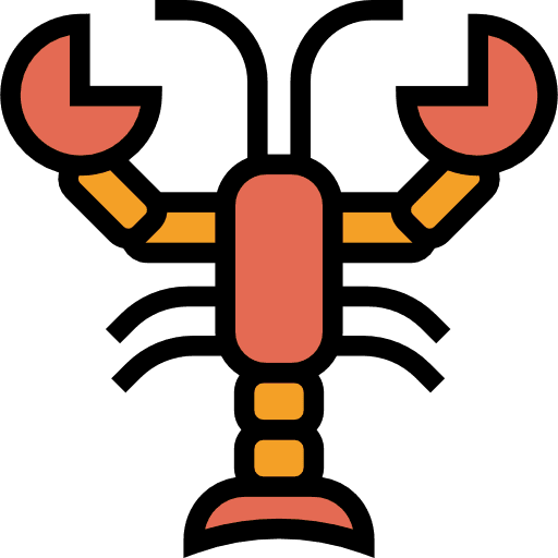 Lobster lobster food sea life icon