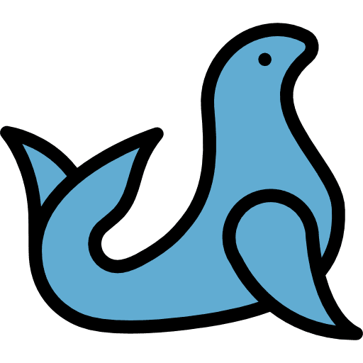 Seal animals wild life seal icon