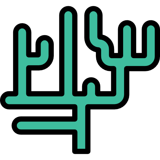 Seaweed nature aquatic animal icon