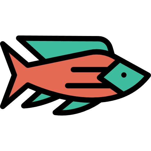 Fish food foods supermarket icon