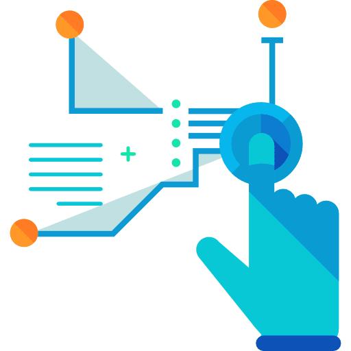 Virtual reality electronic multimedia virtual reality icon