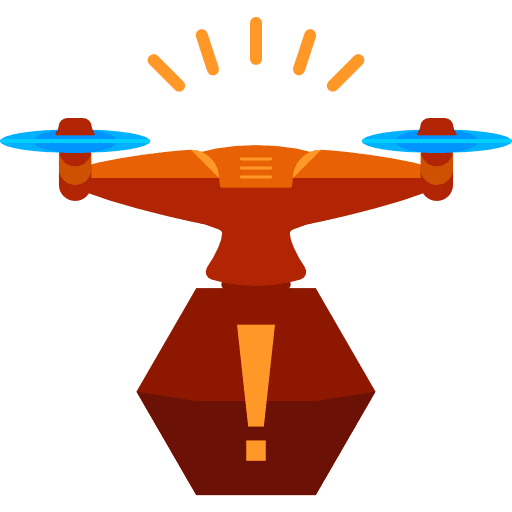 Drone drone remote control fly icon