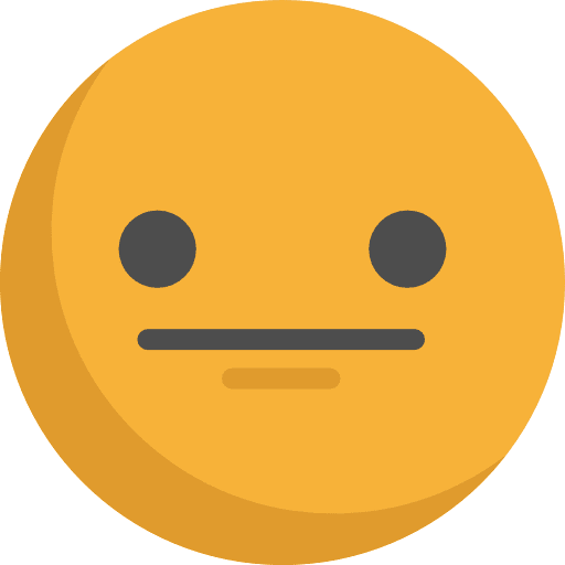 Confused feelings smileys emoji icon