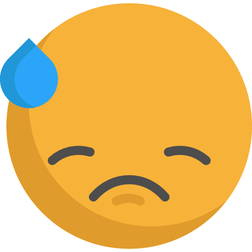 Embarrassed emoticons emoji feelings icon
