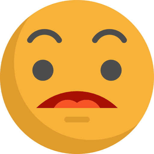 Surprised emoticons smileys emoji icon