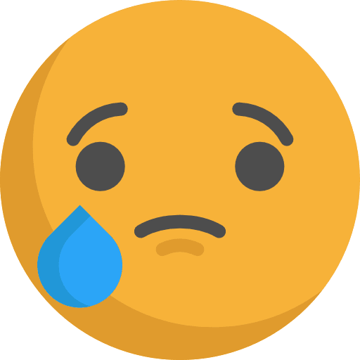 Crying emoji crying cry icon