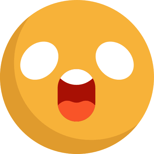 Surprised emoticons smileys feelings icon