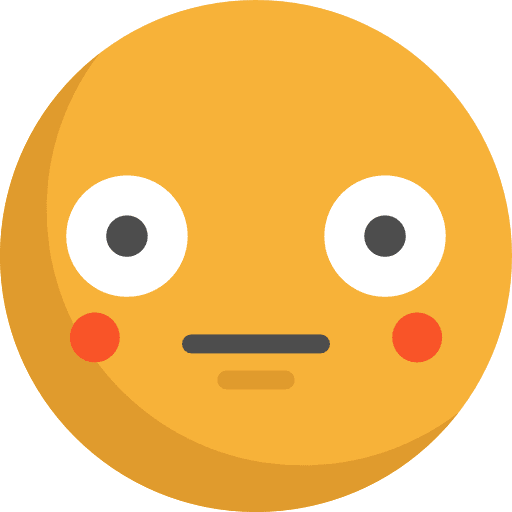 Surprised oops emoticons feelings icon