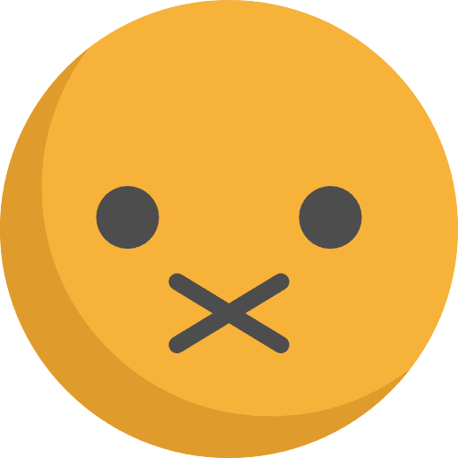 Muted muted emoticons feelings icon