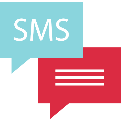 Sms message sms interface icon