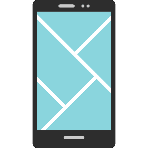 Smartphone cellphone mobile phone touch screen icon