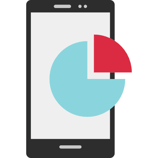 Smartphone technology seo and web touch screen icon
