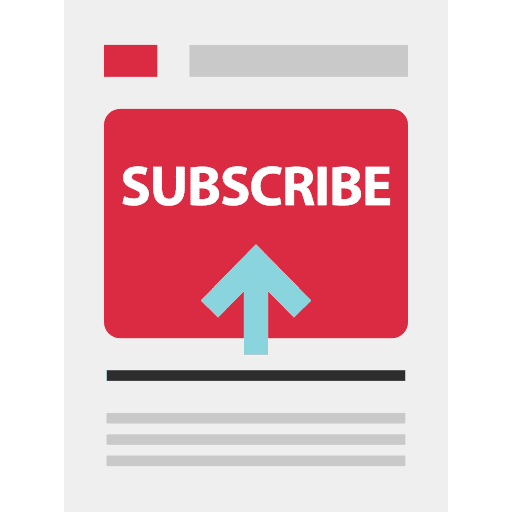 Subscribe seo and web arrows multimedia option icon