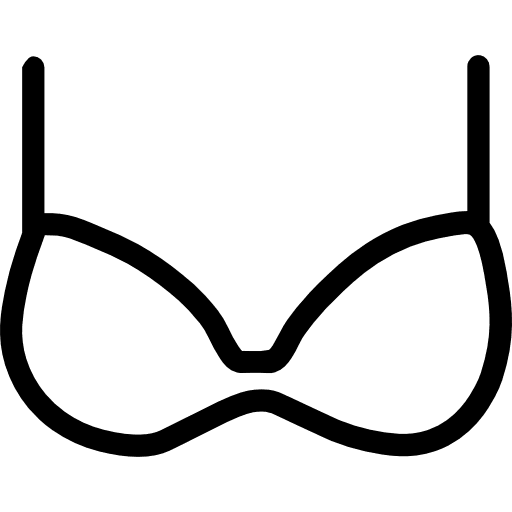 Bra shopping store underwear woman icon