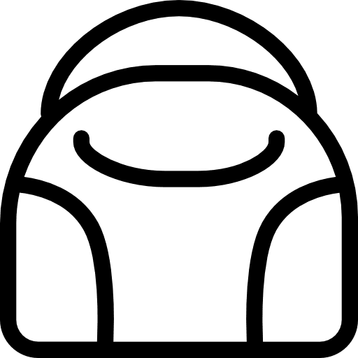 Hand bag accesories glamour hand bag icon